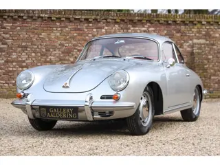 Porsche 356C 1600 Coupe "Restored and rebuilt condition" Presented in Silver grey over a full red in