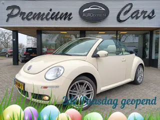 Volkswagen New Beetle Cabriolet 1.8-20V T Highline UNIEK, LEER 18INCH,NIEUWSTAAT,STOELVERW,AIRCO,CRU