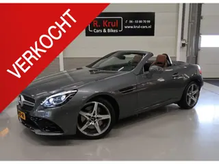 Mercedes-Benz SLC 200 AMG Leer Nekverwarming Panoramadak Navigatie Camera Ambiente verlichting 18 in