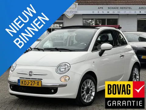 Fiat 500C 0.9 TwinAir Lounge CABRIO | AIRCO | NIEUWE APK | BOVAG !!
