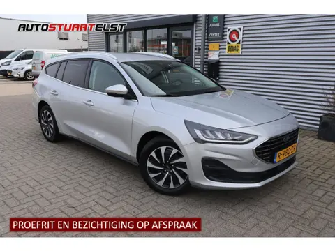 Ford Focus Wagon 1.0 Hybrid Titanium X 1e Eigenaar | Volledig Onderh | NL-Auto | BTW | Elek Trekhaak