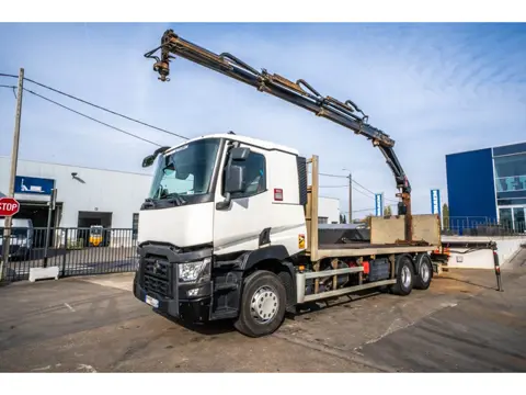 Renault C 430 -6X4 + HIAB 14T/m/3ext. (bj 2017, automaat)