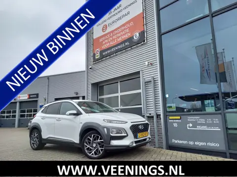 Hyundai KONA 1.6 GDI HEV Premium - LEER + VERW + KOEL - CAMERA - NL AUTO