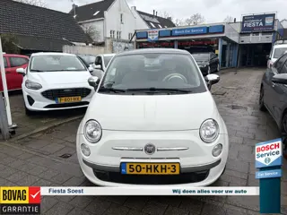 Fiat 500 1.4-16V Lounge met elektrisch schuifdak Leuke en snelle auto compleet met airco en radio/cd
