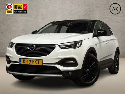 Opel Grandland X 1.2 Turbo Sport (APPLE CARPLAY, GROOT NAVI, ZWART DAK, CLIMATE, CAMERA, LEDER, SPOR