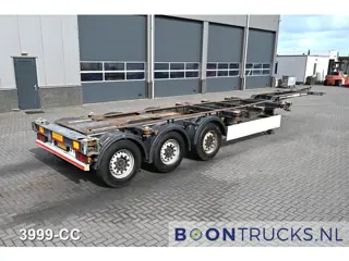 Schmitz Cargobull SCF 24 | 2x20-30-40-45ft HC * LIFT AXLE * DISC * 2x EXTENDABLE * NL TRAILER * APK 