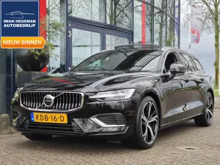 Volvo V60 2.0 T6 Plug-in hybrid AWD Plus Bright Long Range | SOH 99% | Panodak | Leer | Navigatie | 