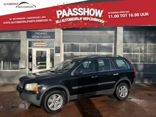 Volvo XC90 2.5 T Elite Yongtimer Bj 2003 Automaat,Leer,18Inch,Navi,Cruise,Trekhaak Hoge Zit