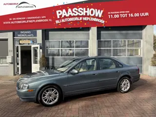 Volvo S80 2.4T Dynamic Bj 2003 Automaat,Leer,Navi,18Inch,Cruise 200PK  youngtimer