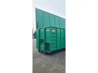 Container 40 M3 met hydraulisch deksel