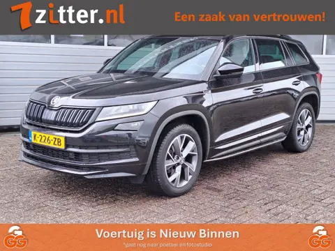 Skoda Kodiaq 1.5 TSI Sportline Business 7-Persoons, Panoramadak, Trekhaak, Memory, Stuurverwarming!