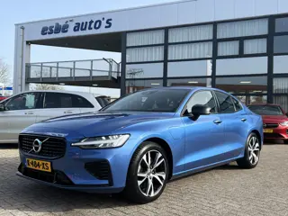 Volvo S60 2.0 T6 Recharge 340 pk AWD R-Design Navigatie Trekhaak Elek Stoel ACC Pilot Assist Blis Ca
