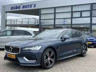 Volvo V60 2.0 T6 Recharge 340 pk AWD Inscription Trekhaak Panoramadak Pilot Assist ACC Tailored Wool