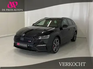 Skoda Octavia RS iV Matrix-LED kopl 19Inch Carbon EL.stoel+Memo Camera Lane-assist Kessy-Go ACC Verw