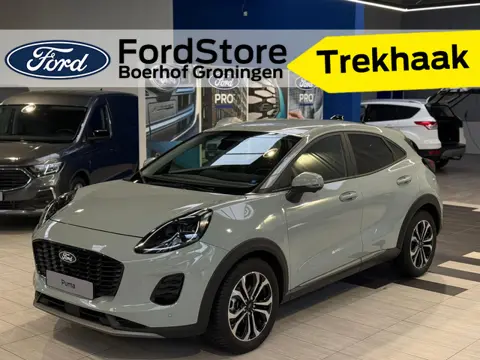 Ford Puma EcoBoost 155 pk Hybrid Titanium | Trekhaak | Winter Pack | Adapt. Cruise | 360 Camera | 4 