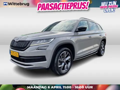 Škoda Kodiaq 1.5 TSI Sportline Business / Steel Grey / Elek. Trekhaak / Navi / Camera / Memory