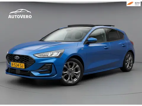 Ford Focus 1.0 EcoBoost Hybrid ST Line Facelift|Pano|Led|Carplay|Trekhaak