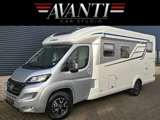 Hymer TRAMP GL 578 AMBITION 130 PK SLECHTS 29.972 KM DIGITALE ACHTERUITKIJKSPIEGEL LENGTEBEDDEN TV +