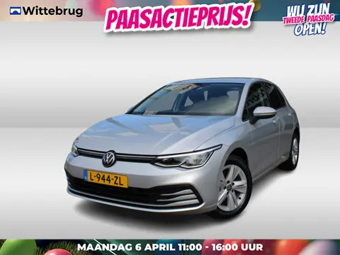 Volkswagen Golf 1.0 TSI 110pk Life / Navigatie / Parkeersensoren / LED / Adapt cruise control / APP 