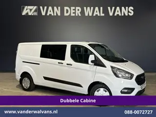 Ford Transit Custom 2.0 TDCI 130pk Automaat L2H1 Dubbele Cabine Euro6 Airco | 6-Zits | Camera | Navi