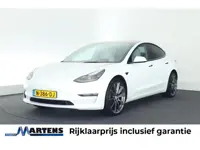 Tesla Model 3 Long Range AWD 351pk 75 kWh 94% SOH Wit interieur 20" velgen Privacy-Glass Carbon Acht