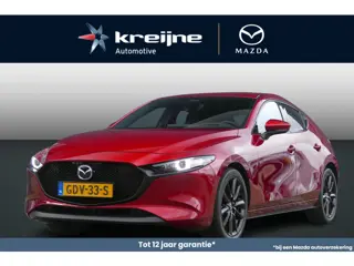 Mazda 3 2.0 e-SkyActiv-X M Hybrid 186 Exclusive-line | Leder | Shadowline Pack | RIJKLAARPRIJS!