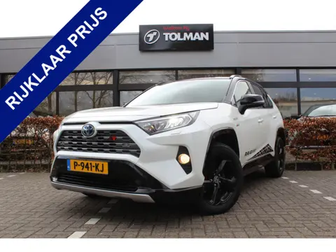 Toyota RAV4 2.5 Hybrid AWD Style Bi-Tone | Rijklaar | Parelmoer | Trekhaak | Apple/Android | Stoel-/