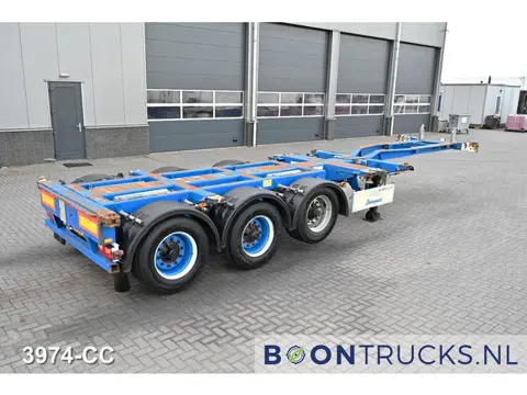 Pacton T3-010 2x20-30-40-45ft HC * LIFT AXLE * BPW * NL TRAILER * APK 12-2026