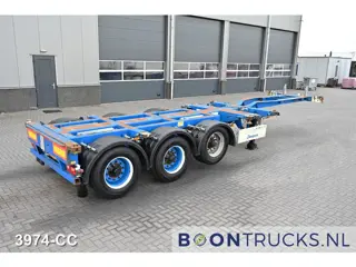 Pacton T3-010 2x20-30-40-45ft HC * LIFT AXLE * BPW * NL TRAILER * APK 12-2026