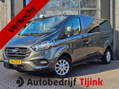 Ford Transit Custom 300 2.0 TDCI L2H1 Dubbele cabine | 2x Schuifdeur | Xenon | Trekhaak | Camera | P
