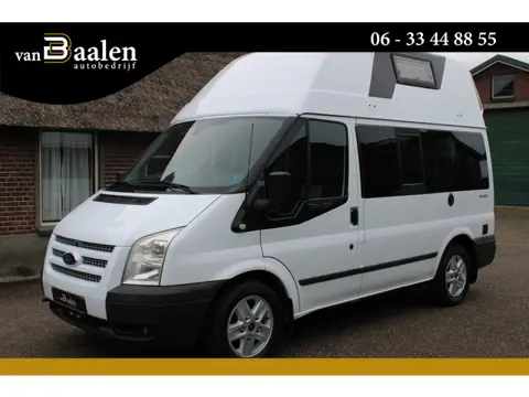 Westfalia Ford Nugget HOOG DAK NAVI AIRCO 140Pk DEALER ONDERHOUDEN 4 SLAAPPLAATSEN