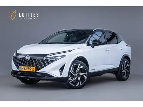 Nissan QASHQAI 1.5 e-Power 205pk Tekna+ Org.NL|Full-option|Bose|360°|Leder|Massage|Winterpack|Fabrie