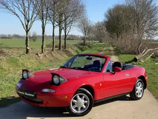 Mazda MX-5 NA 1.6i-16V 116pk 1991, CLASSIC RED, ZEER ORIGINEEL