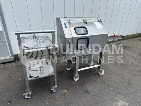 Kronen GS-10 snijmachine met 5 messen en messenkar