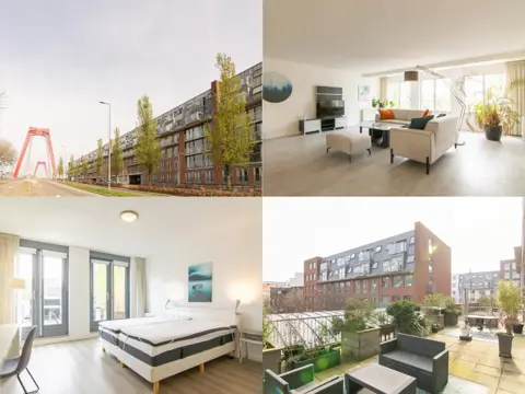 Woning aan de Prins Frederikplein te Rotterdam