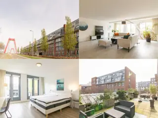 Woning aan de Prins Frederikplein te Rotterdam