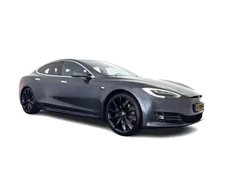 Tesla Model S 75D Base [ 3-Fase-17kW ] Aut. *PANO-WINDOW | LEATHER-FABRIC | AIR-SUSPENION | FULL-LED