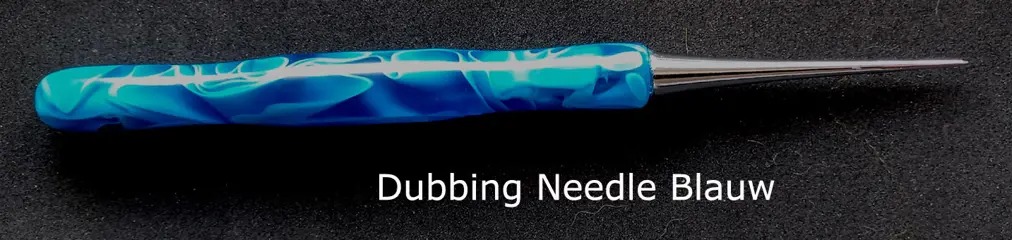 Vliegvissen vliegbinden een ergonomische Dubbing Needle Blauw