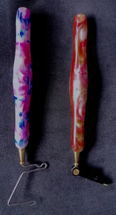 Vliegvissen Set van 2 ergonomische vliegbind gereedschap (Fantasy