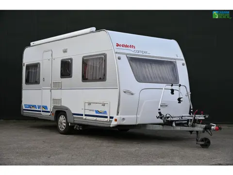 Dethleffs Camper 460 DB Mover Cassetteluifel Fietsdrager
