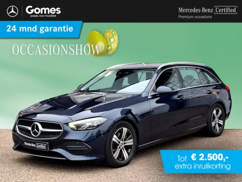 Mercedes-Benz C-klasse Estate 200 Launch Edition Luxury Line | Trekhaak | Rijassistentiepakket | Ach