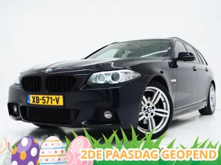 BMW 5 Serie Touring 520xd M Sport | Panoramadak | HUD | Leder | Cruise | Stoelverwarming | LED | Cli