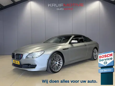 BMW 6 Serie Cabrio 640i High Executive | Mat wrap
