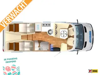 Hymer B-MC T  170PK-AUTOMAAT+2 HEFBED