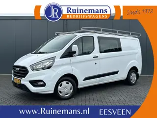 Ford Transit Custom 2.0 TDCI / L2H1 / DUBBEL CABINE / 1e EIG. / TREKHAAK / IMPERIAAL / CAMERA / CRUI