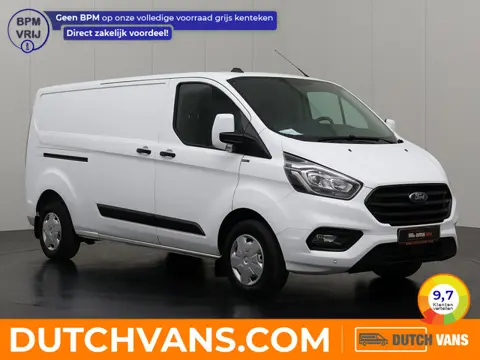 Ford Transit Custom 2.0TDCi 130PK Lang Achterdeuren | Airco | Cruise | 3-Persoons