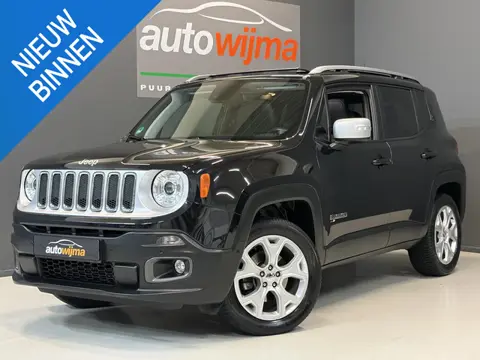 Jeep Renegade 1.4 MultiAir 170pk Limited 4x4 Automaat Leder, Xenon, Panodak, Veel opties!