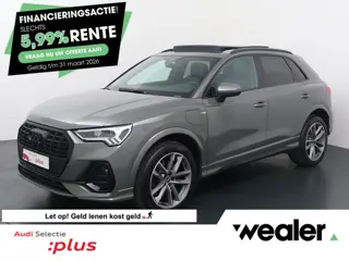 Audi Q3 45 TFSI e S edition | 245 PK | SoH 94% | Panoramadak | Trekhaak | S line | Dodehoek detectie