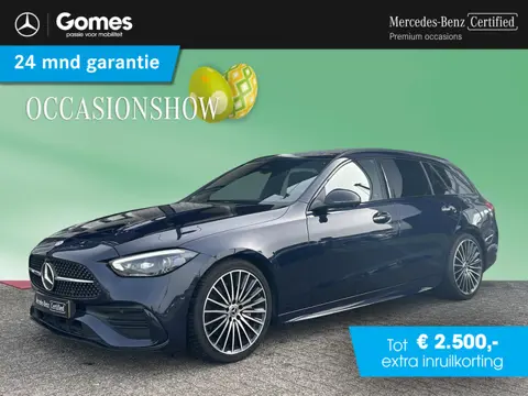 Mercedes-Benz C-klasse Estate 180 AMG Line | Panoramadak | Carplay | Trekhaak
