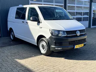 Volkswagen Transporter 2.0 TDI L1H1 DSG 2x Schuifdeur Hondenvervoer Airco Cruise controle hondenrek 
